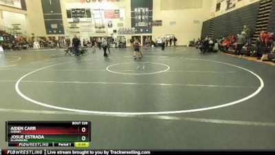 120 lbs Cons. Semi - Aiden Carr, Cheney vs Josue Estrada, Ellensburg