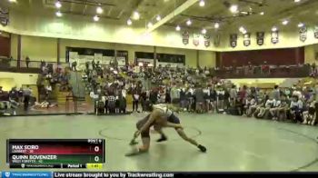 132 lbs Semis & 1st Wb (8 Team) - Max Sciro, Lambert vs Quinn Bovenizer, West Forsyth