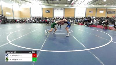 150 lbs Consi Of 8 #2 - Josh Howard, Southington vs Matthew Pappas, Bishop Hendricken