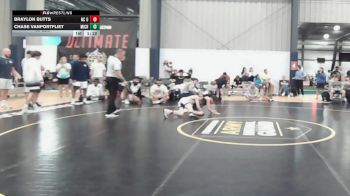 95 lbs Rr Rnd 2 - Braylon Butts, NC United - BHS vs Chase VanPortfliet, Michigan Premier Red - BHS