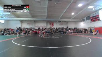 130 lbs Cons. Round 2 - Nadyne Moses, Farmington vs Kodi Rima, Ignacio
