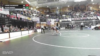 157 lbs Semifinal - Blake Buresh, Phillipsburg HS vs Andre Dalinghaus, Sabetha HS