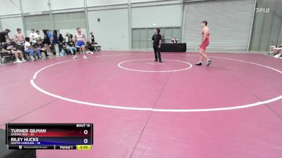 190 lbs Round 5 (6 Team) - Turner Gilman, Kansas Red vs Riley Hucks, South Carolina