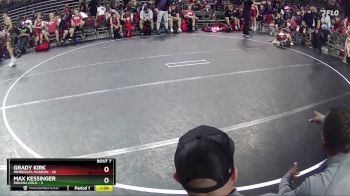 80 lbs Semis & 1st Wrestleback (8 Team) - Grady Kirk, Minnesota Maroon vs Max Kessinger, Indiana Gold