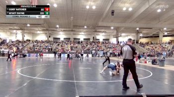 A 150 lbs Cons. Round 2 - Cory Hatcher, Alcoa High School vs Wyatt Payne, Samuel Everett School Of Innovation