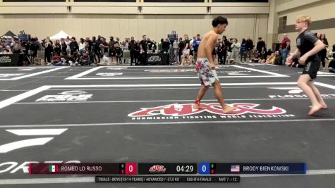 Romeo Lo Russo vs Brody Bienkowski 2025 ADCC Orlando Open/Youth Trials