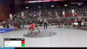 4A-106 lbs Cons. Semi - Kaden Orr, Natrona County vs Sam Smith, Cheyenne Central