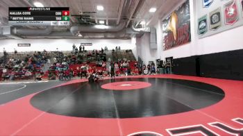 130 lbs Champ. Round 2 - Kallea Cote, Coronado vs Bettie Rains, Thornton