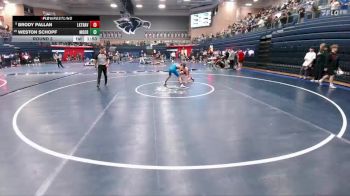120 lbs Round 2 - Brody Pallan, Austin Lake Travis vs Weston Schopf, Moore