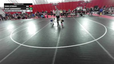 10U Boys - 49 lbs 3rd Place Match - Jordan Amundson, LaCrosse Area Wrestlers vs Bennett Burich, Wisconsin