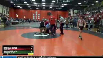 106 lbs Cons. Semi - Dominic Ducato, Algonquin (JACOBS) vs Brendan Burke, AMERY (WI)