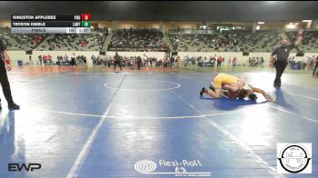 175 lbs Final - Kingston Applebee, Piedmont vs Trystin Kibble, Lawton, MacArthur Ok