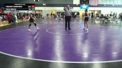 140 lbs Cons. Semi - Maci Bruce, Prairie, Cedar Rapids vs Destiny Hoeppner, Cedar Falls