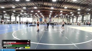 84 lbs Rd# 8- 12:30pm Saturday Final Pool - Ben Howenstein, Iowa Black vs Gavin Rush, Minion Black