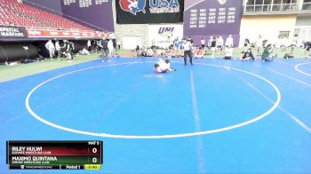132 lbs Cons. Round 1 - Riley Hulwi, Elevate Wrestling Club vs Maximo Quintana, Empire Wrestling Club