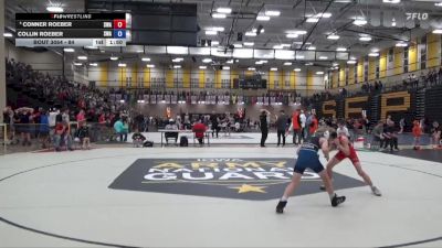 84 lbs Cons. Semis - Conner Roeber, Siouxland Wrestling Academy vs Collin Roeber, Siouxland Wrestling Academy