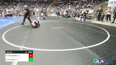 Round Of 16 - Noah Shuemake, Poteau Youth Wrestling Academy vs Braden Connelly, Wolfpak Wrestling