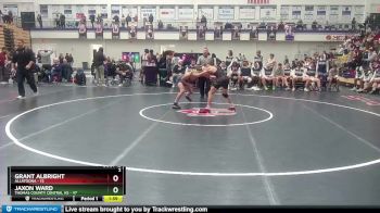 126 lbs Quarters & 1st Wb (16 Team) - Grant Albright, Allatoona vs Jaxon Ward, Thomas County Central HS