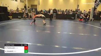 55 lbs Quarterfinal - Will Radkowski, Avonworth vs Hunter Kowatch, Greater Latrobe