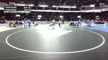 106 lbs Champ. Round 2 - Josiah Brown, Curtis vs Shane Spindel, Washington