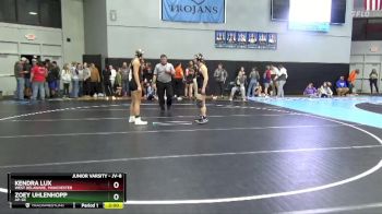 JV-8 lbs Round 3 - Zoey Uhlenhopp, AP-GC vs Kendra Lux, West Delaware, Manchester