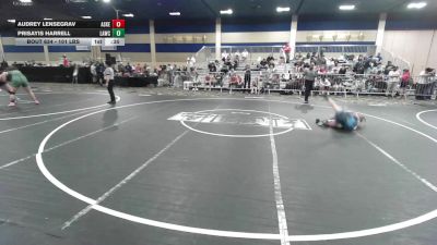 101 lbs Consi Of 8 #2 - Audrey Lensegrav, Askeo International vs Prisayis Harrell, Lawc
