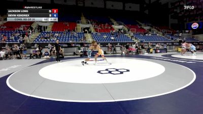 190 lbs Cons. Rd Of 32 - Jackson Long, PA vs Devin Kendrex, IN