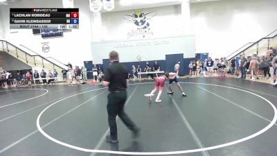 135 lbs Champ. Round 3 - Lachlan Robideau, MN vs Gavin Kleinsasser, ND