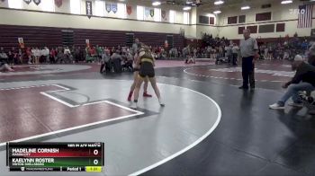 110 lbs 3rd Place Match - Kaelynn Roster, Vinton-Shellsburg vs Madeline Cornish, Mason City