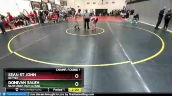145 Boys Champ. Round 1 - Sean St John, Denver vs Donivan Saleh, Bear Creek High School