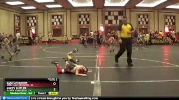 56 lbs Round 3 (6 Team) - Colton Barry, Steel Valley Renegades vs Mikey Butler, Florida Scorpions WC