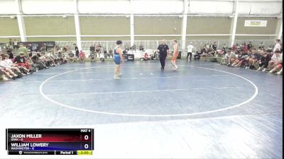 157 lbs Placement Matches (8 Team) - Jaxon Miller, Iowa vs William Lowery, Washington