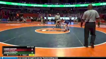 2 lbs Cons. Round 2 - Logan Roberts, Decatur (MacArthur) vs Caden Hatton, Mahomet (Seymour)