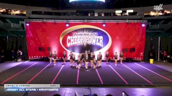 Jersey All Stars - Kryptonite [2026 L4 Junior Day 1] 2026 Cheer Power Trenton Showdown