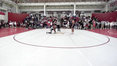 215 lbs Round Of 16 - Apollo Benito, Christopher Columbus vs Randall Foster, Pace Academy