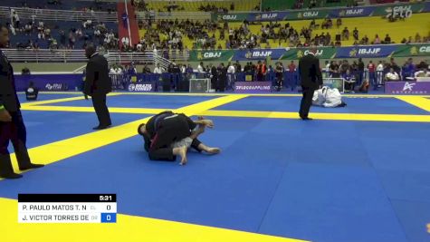 PEDRO PAULO MATOS T. NOLASCO vs JOSE VICTOR TORRES DE OLIVEIRA 2023 Brasileiro Jiu-Jitsu IBJJF