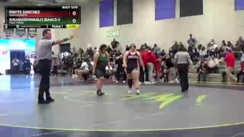 235 lbs 3rd Place Match - Kauanoemakali`i Isaacs-Kalahiki, Palo Verde vs Mayte Sanchez, SLAM Academy