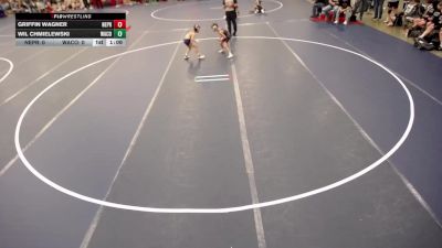 Elementary - 52 lbs Griffin Wagner, New Prague vs Wil Chmielewski, Waconia