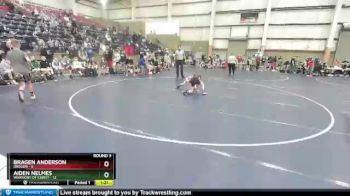 87 lbs Round 3 (4 Team) - Bragen Anderson, Oregon vs Aiden Nelmes, Warriors Of Christ