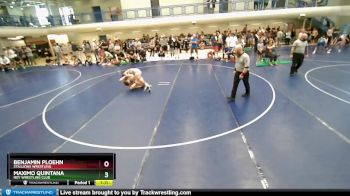 132 lbs Quarterfinal - Maximo Quintana, Roy Wrestling Club vs Benjamin Ploehn, Stallions Wrestling