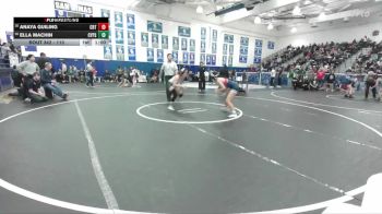 110 lbs Cons. Round 2 - Anaya Guiling, Yorba Linda vs Ella Machin, Cypress