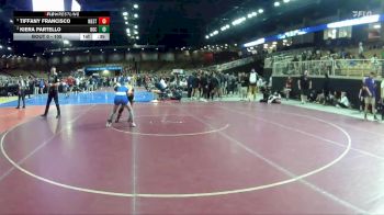 105 lbs Cons. Semi - Kiera Partello, Barron G Collier vs Tiffany Francisco, Western
