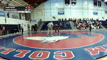 197 lbs 1st Place Match - Jaden Fields, Washington & Jefferson vs Chase Stuchal, St. Vincent College