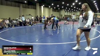 190 lbs 6th Wrestleback (32 Team) - Malachi Mista, BHWC/ Florida Supreme vs Simon Palatchi, Level Up