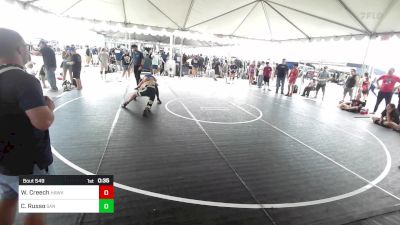 137 lbs Consolation - William Creech, Hawkeye WC vs Colton Russo, San Diego Move