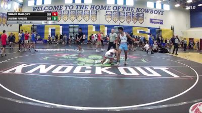 113 lbs Cons. Round 2 - Joseph Warner, Carroll High School vs Terrance Mixson, Fort Myers Wrestling Club