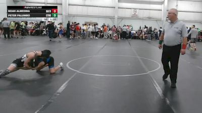 76 lbs Round 7 (8 Team) - Noah Almedina, Mat Assassins Red vs Peter Palumbo, CTWHALE Green