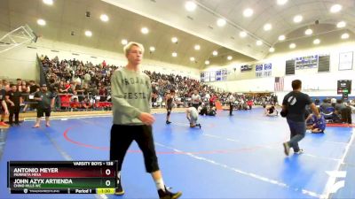 138 lbs Champ. Round 1 - Antonio Meyer, Murrieta Mesa vs John Azyx Artienda, Chino Hills WC