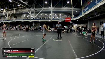 110 lbs Round 1 (8 Team) - Max Lu, Kraken vs Matteo Elizondo, MD Maniacs