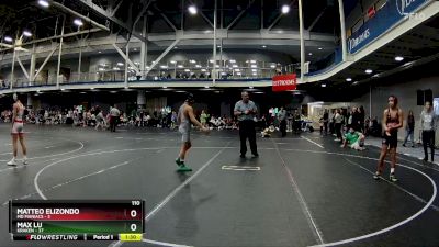 110 lbs Round 1 (8 Team) - Max Lu, Kraken vs Matteo Elizondo, MD Maniacs
